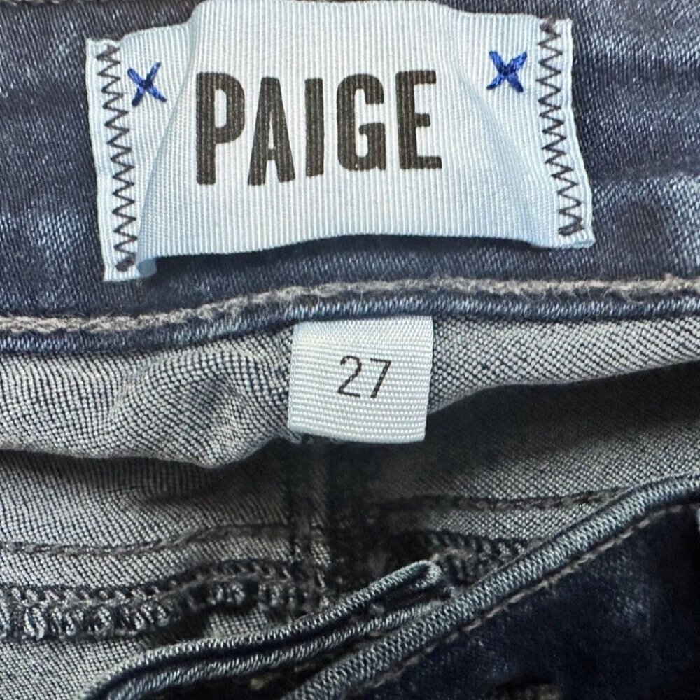 Paige Verdugo Ankle mid-rise skinny jeans SIZE 27 - Picture 3 of 4